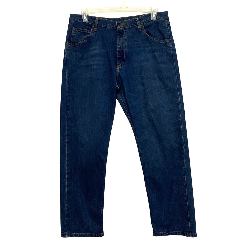 Wrangler Mens‎ Straight Leg Jeans 36x30 Country Western Workwear Outdoor Rodeo